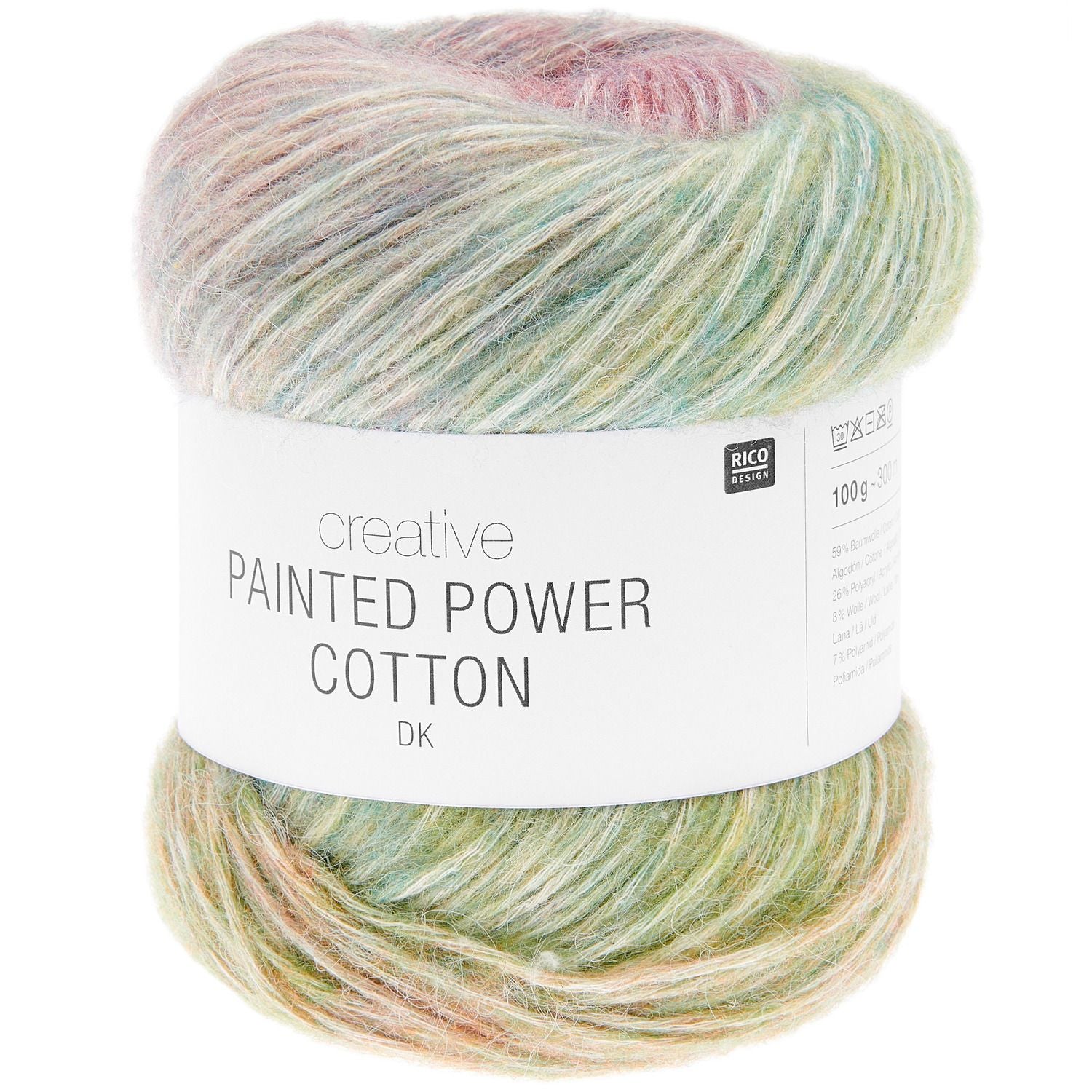 Creative painted power cotton DK