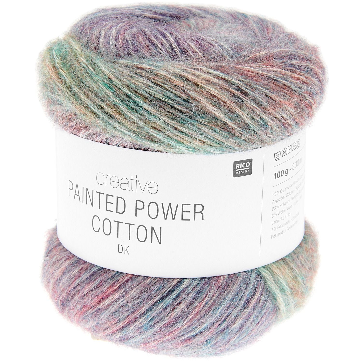 Creative painted power cotton DK