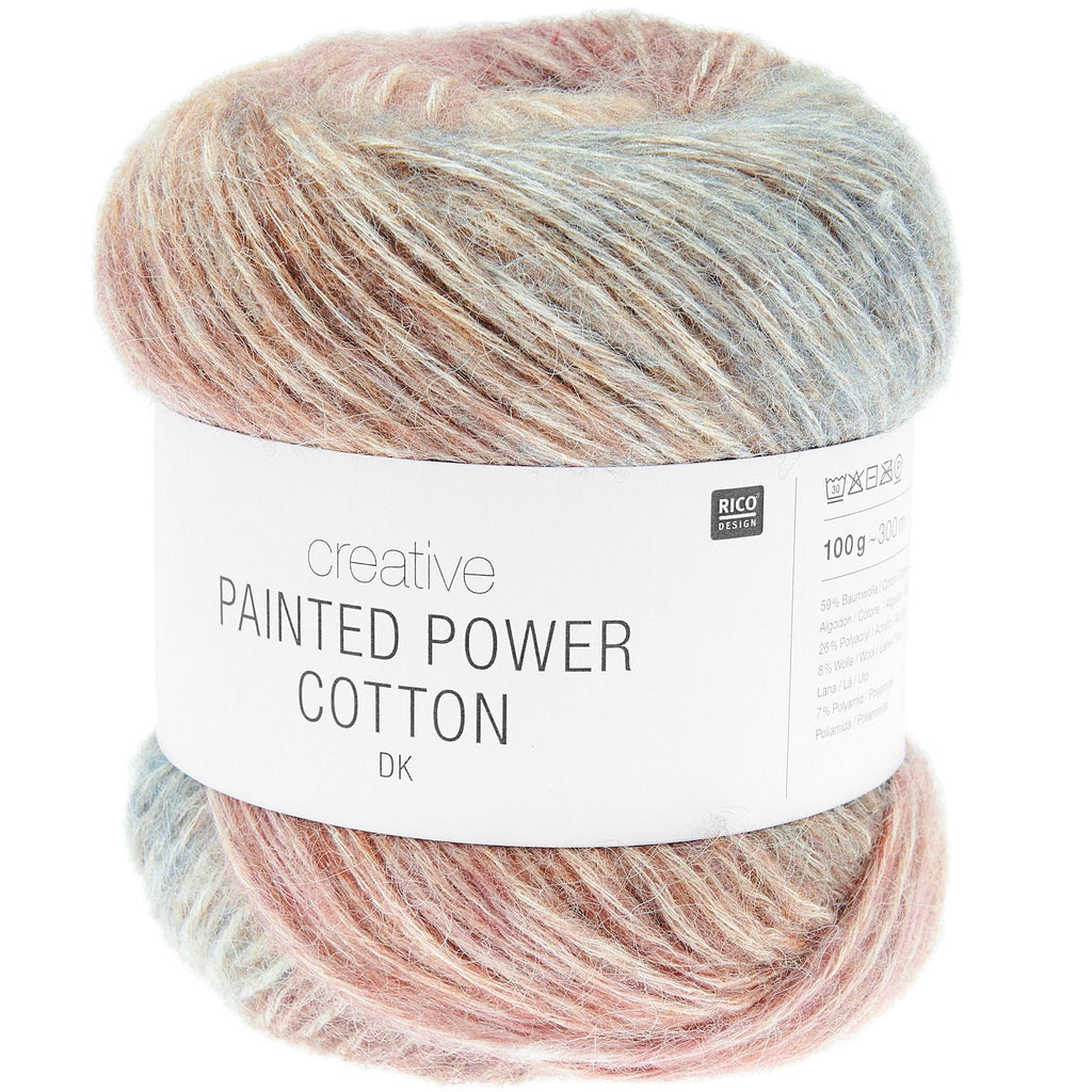 Creative painted power cotton DK