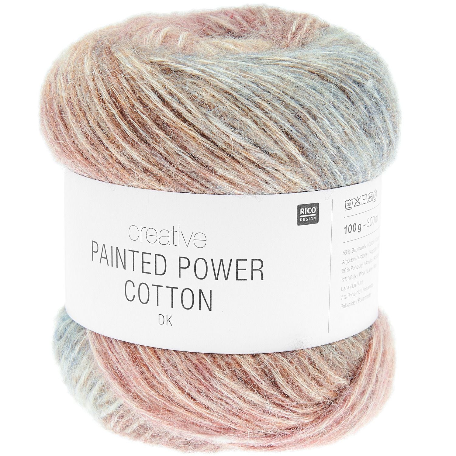 Creative painted power cotton DK