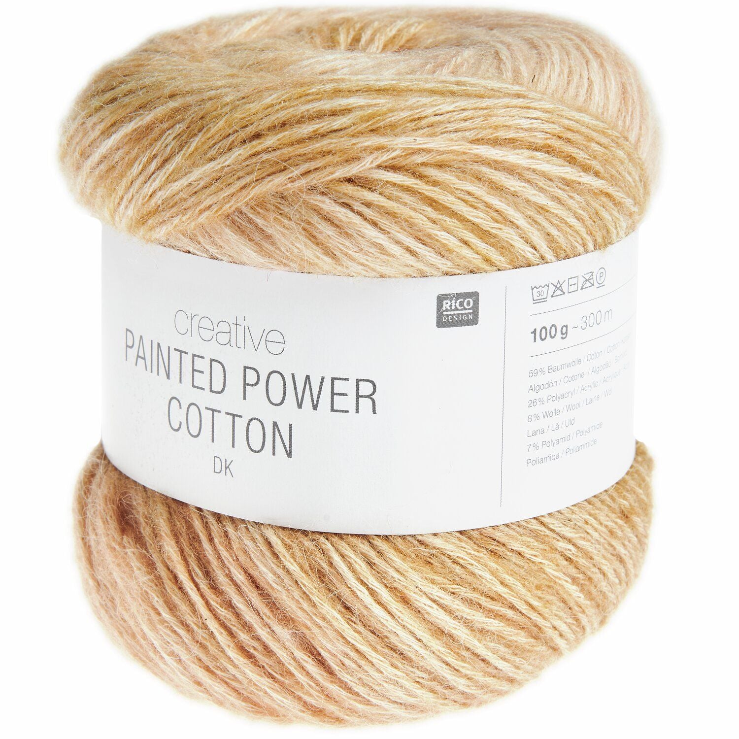Creative painted power cotton DK