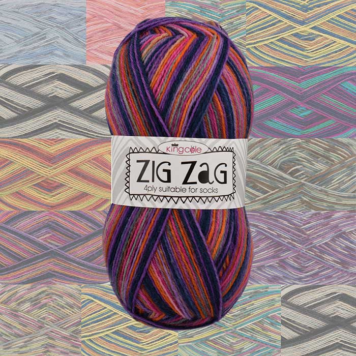 Zig zag 4ply