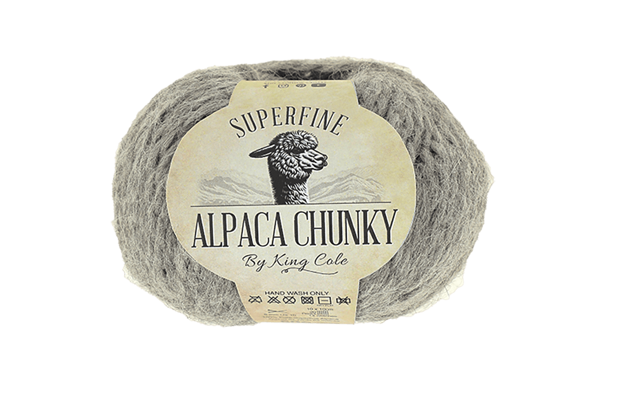 Superfine alpaca chunky