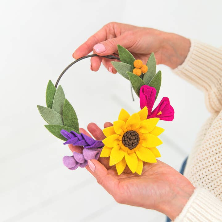 Sunshine Mini Wreath craft kit