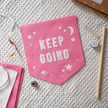 Going Positivity Banner Craft Kit