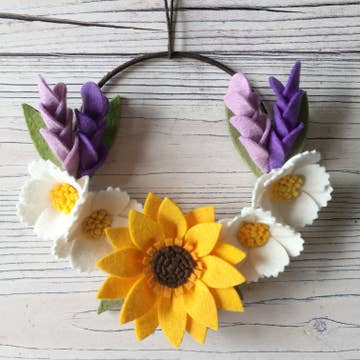 Cosmos Mini Wreath craft kit