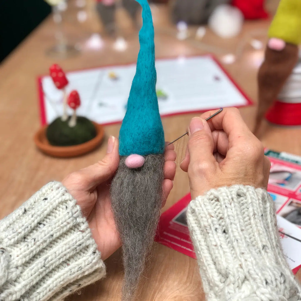 Premium needle felting kit - seven naught gnomes