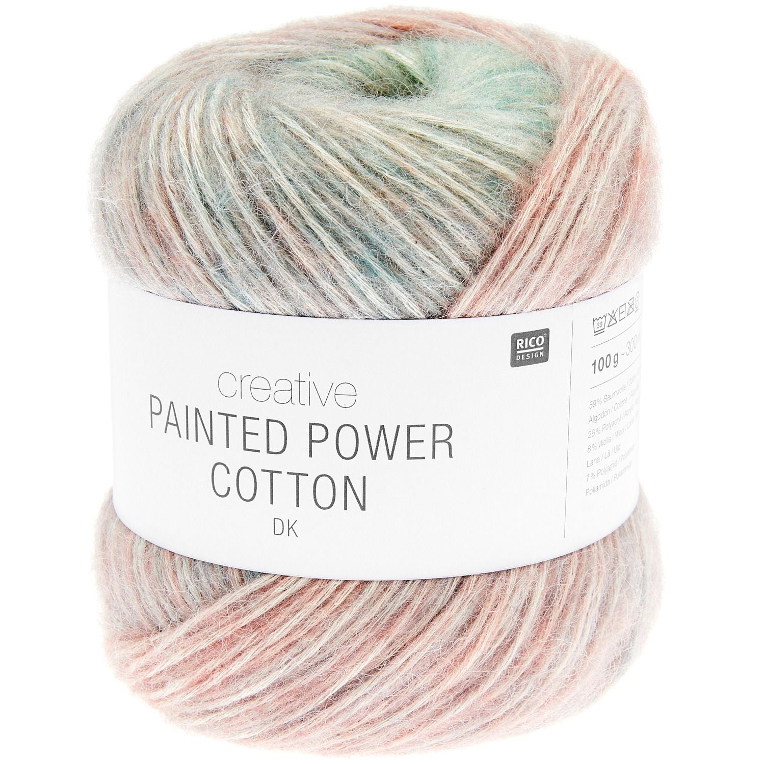 Creative painted power cotton DK
