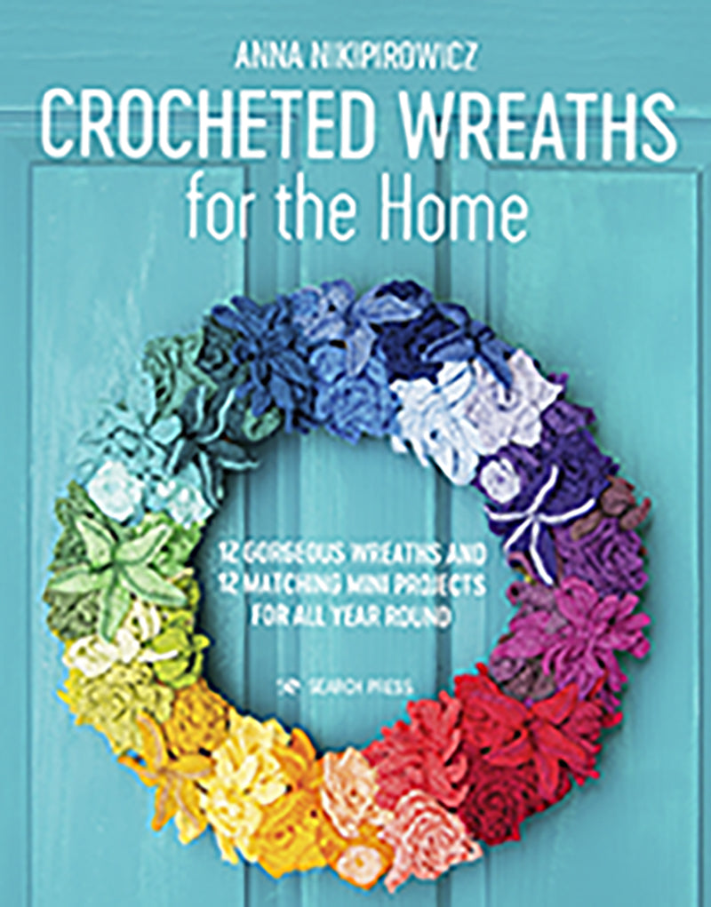 Crocheted wreaths for the home