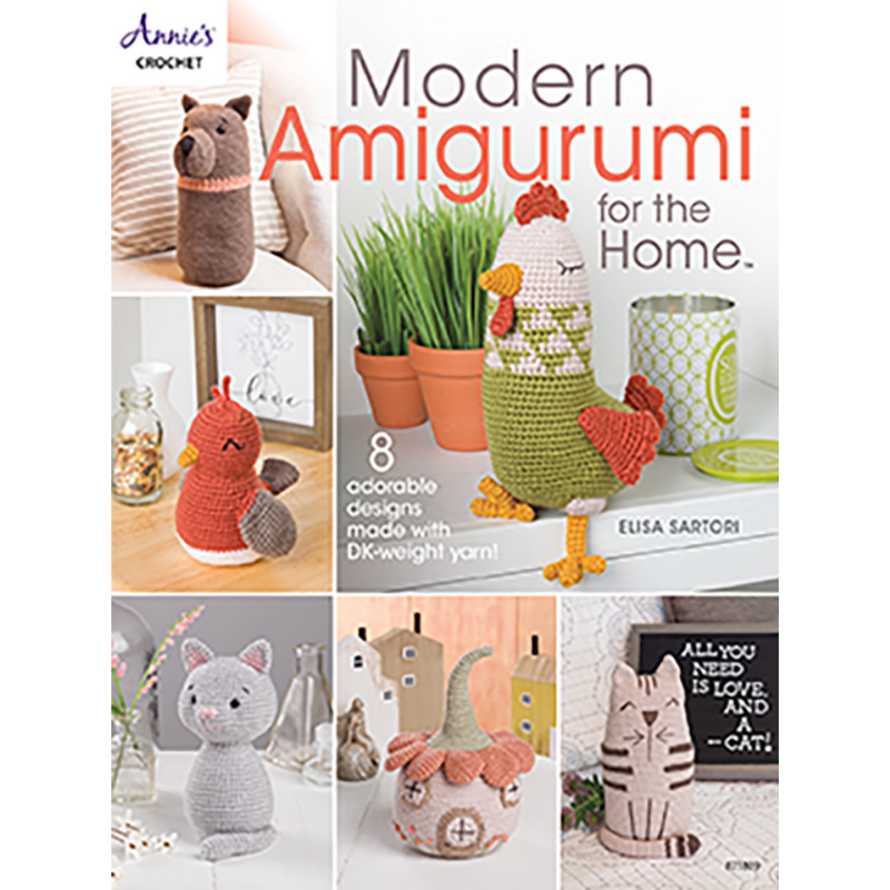 Modern amigurumi for the home