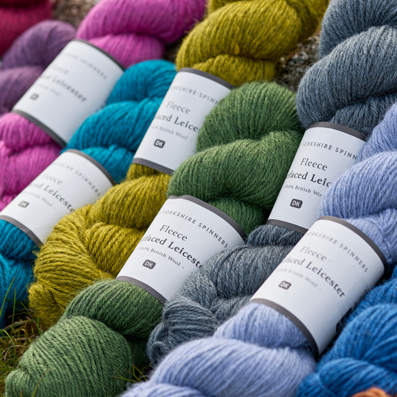 Fleece Bluefaced Leicester.