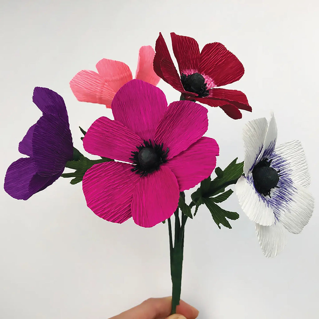 Paper flower kit - Anemone.