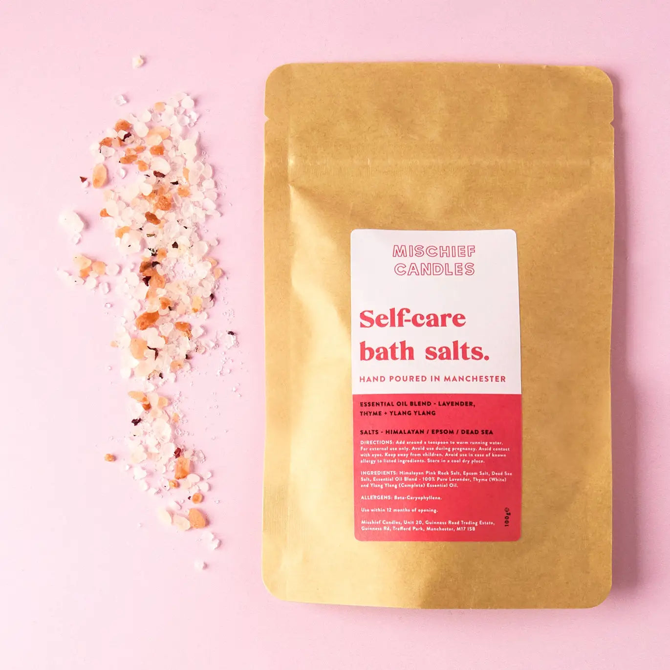 Self care bath salts